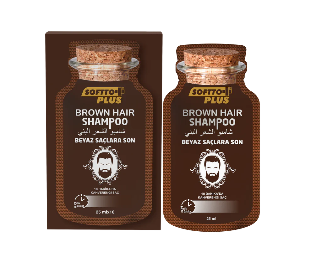 Șampon Colorant Castaniu Închis - 10x25ml