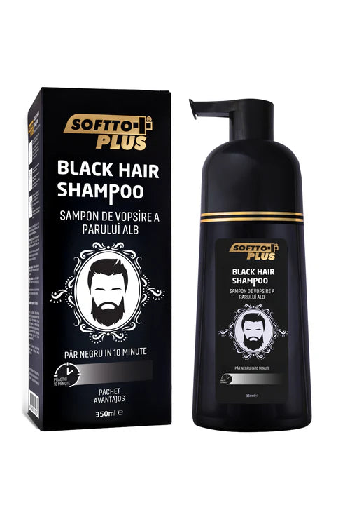 Șampon pentru păr negru 350 ml